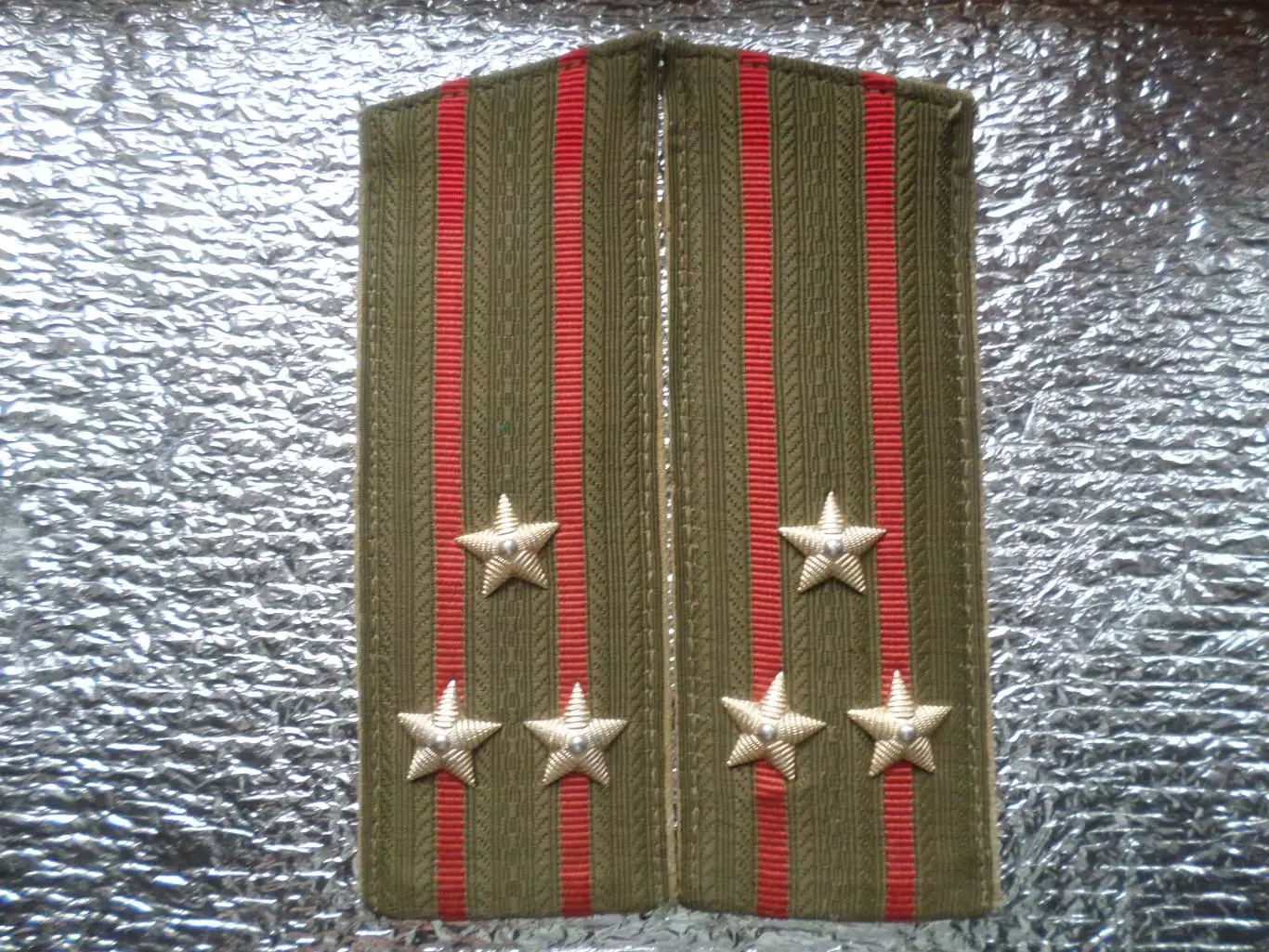 погоны полковника Советская Армия