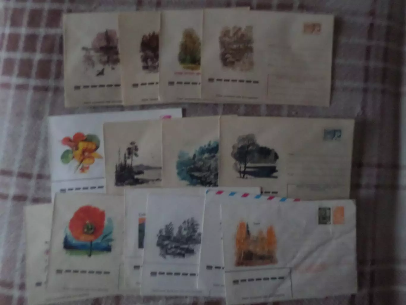 конверты СССР ХМК Природа 15 шт