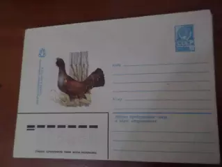 конверт СССР ХМК Центральнолесной заповедник 1981 г