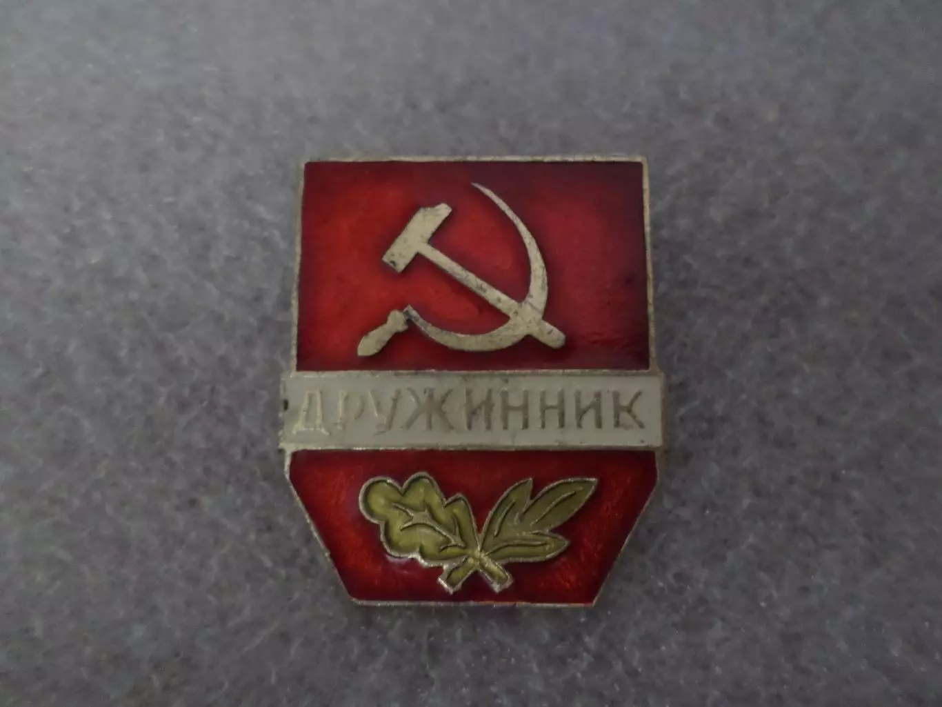 значок Дружинник СССР