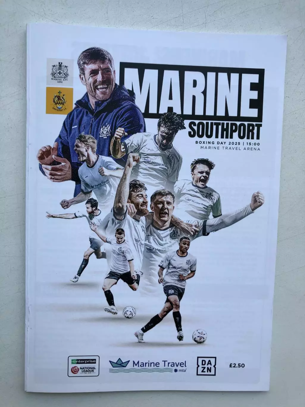 Марин - Саутпорт 26.12.2025 Национальная лига Север 56 стр.