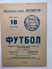 Локомотив Челябинск - Динамо Махачкала 16.07.1968