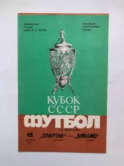 Спартак Москва - Динамо Киев 12.09.1985 Кубок 1/8 финала