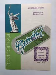Ротор Волгоград - Ревтруд Тамбов 18.04.1976