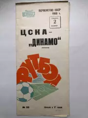ЦСКА - Динамо Кировабад 2.11.1968