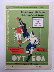 СКА Ростов - Шахтер Донецк 23.04.1967