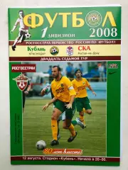 Кубань - СКА Ростов 12.08.2008