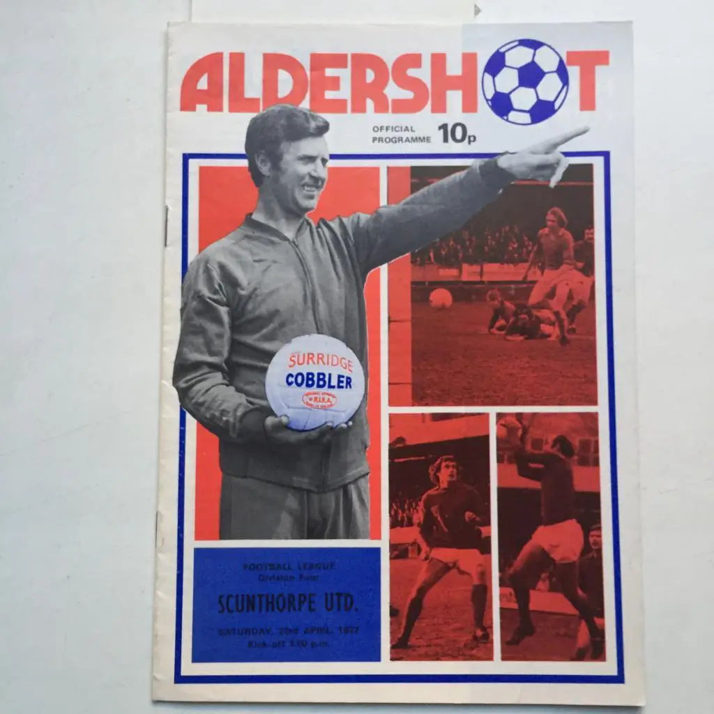 Альдершот - Сканторп Юнайтед 23.04.1977