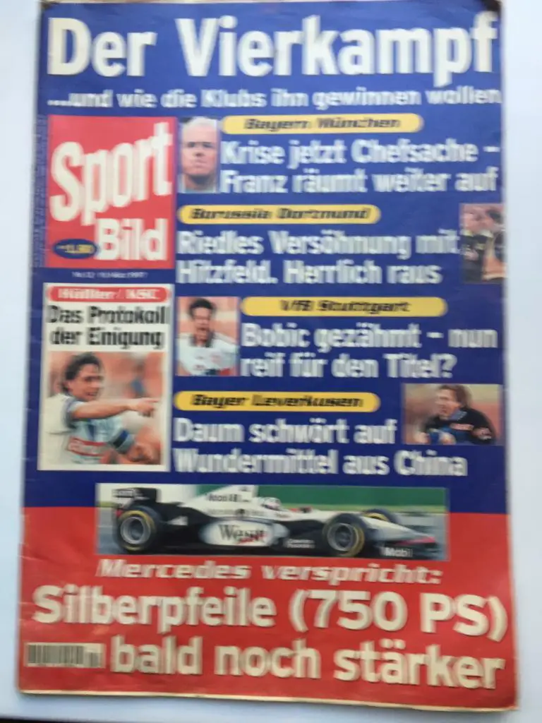 Еженедельник Спорт билд № 12 март 1997 Германия