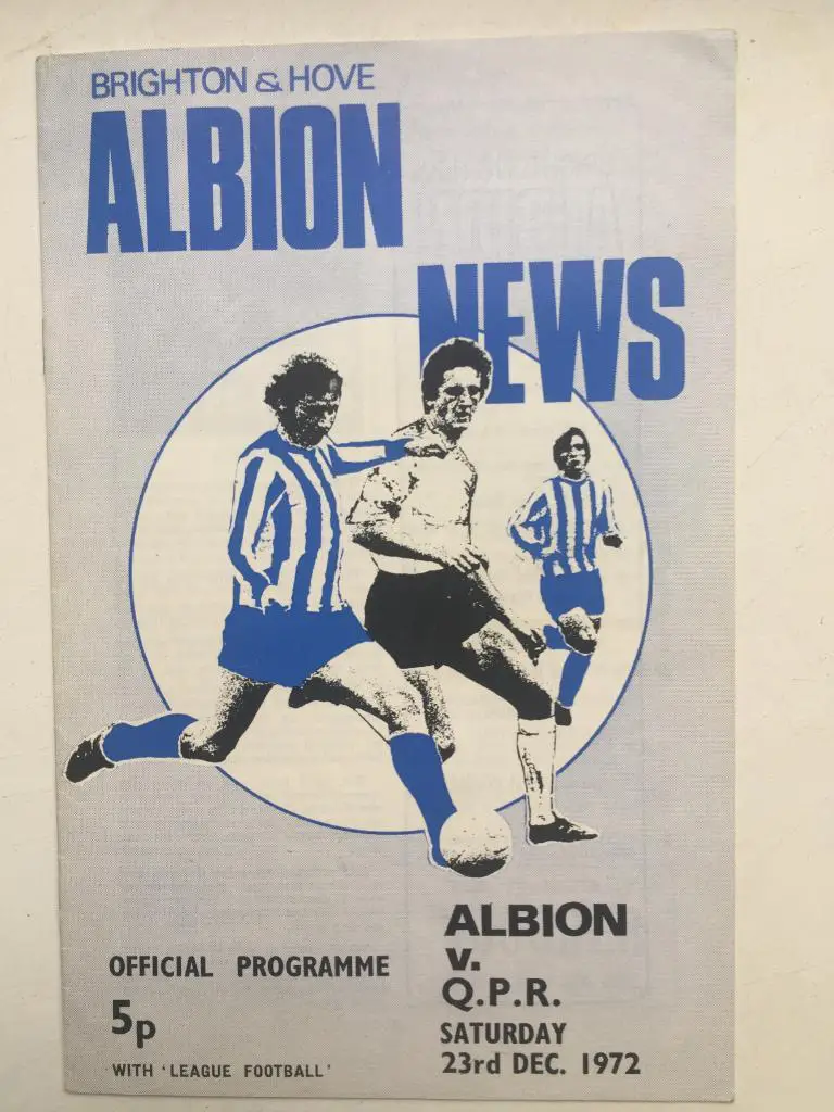 Брайтон - Куинс Парк Рейнджерс 23.12.1972
