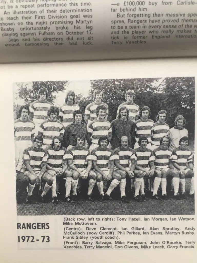 Брайтон - Куинс Парк Рейнджерс 23.12.1972 1