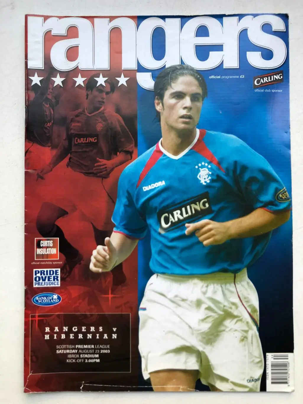 Шотландия Рейнджерс - Хиберниан 23.08.2003