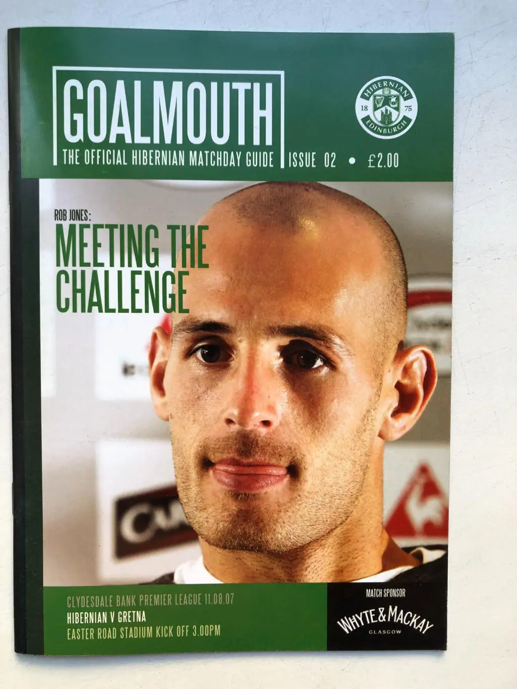 Чемпионат Шотландии Хиберниан - Гретна 11.08.2007