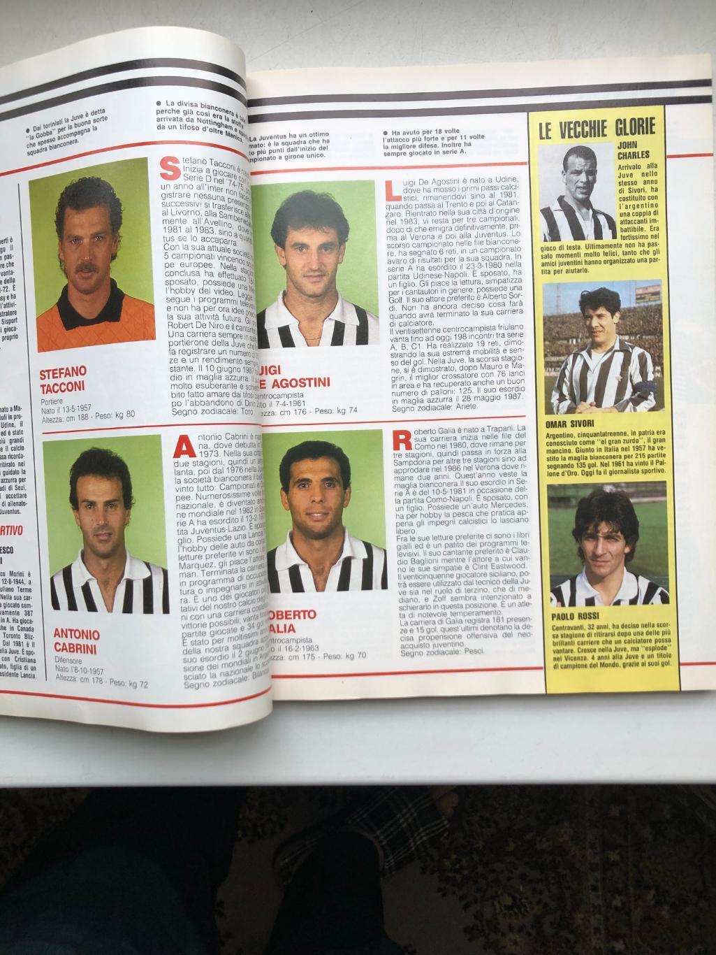 Италия ABC del CALCIO 1988/89 Все три дивизиона, фото команд и игроков, 322 стр. 2