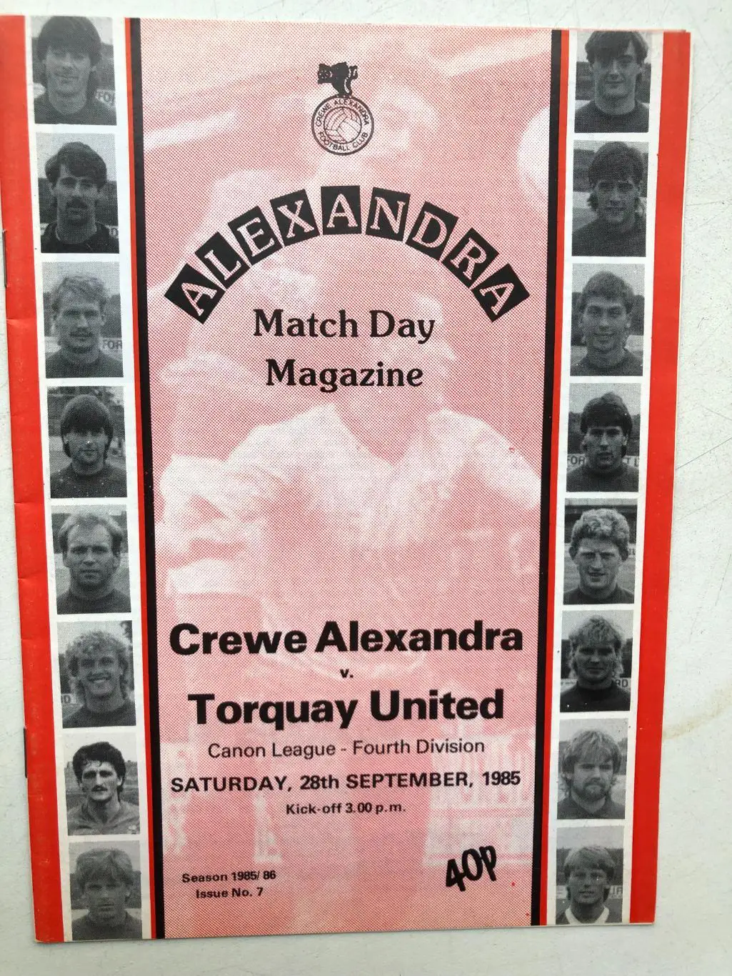 Англия Крю Александра - Торкуэй Юнайтед 28.09.1985