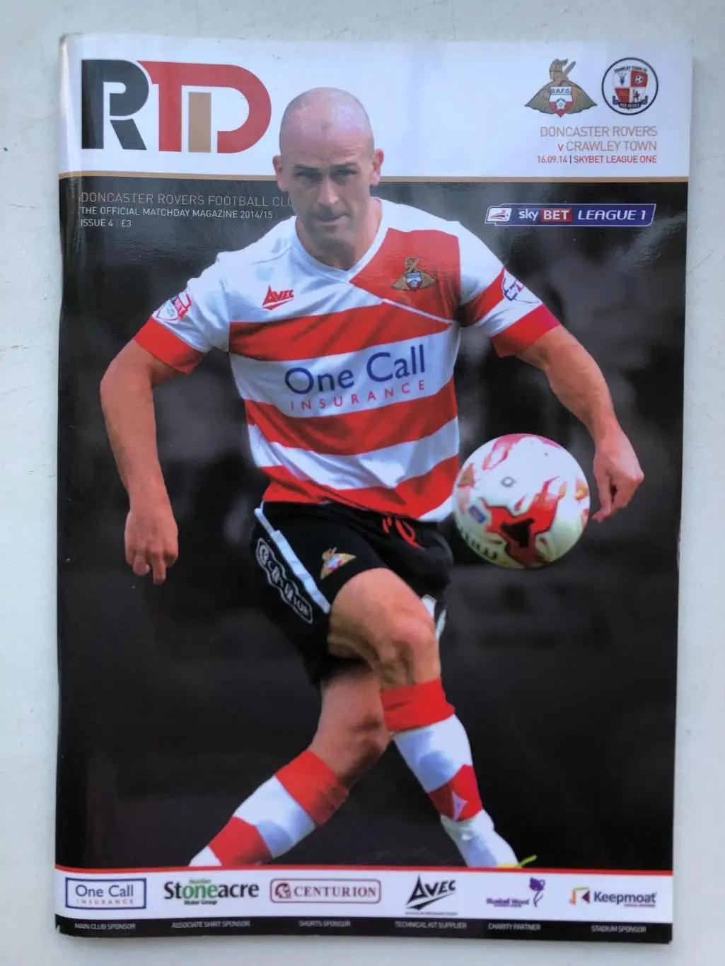 Донкастер Роверс - Кроули Таун 16.09.2014 84 стр.