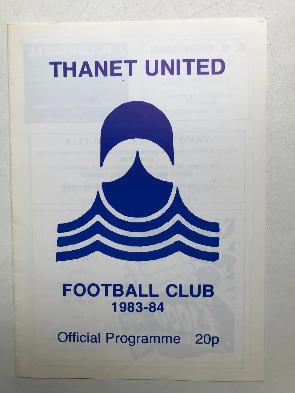 Англия Тэнет Юнайтед - Кроули Таун 31.12.1983