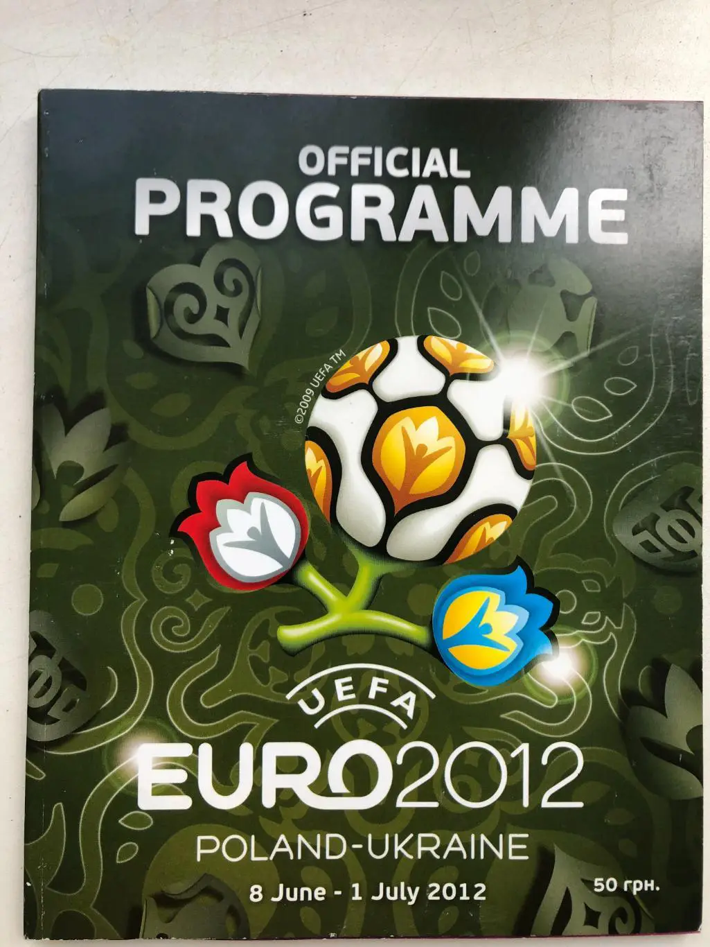 Чемпионат Европы 2012 8 июня - 1 июля официальная программа на английском языке