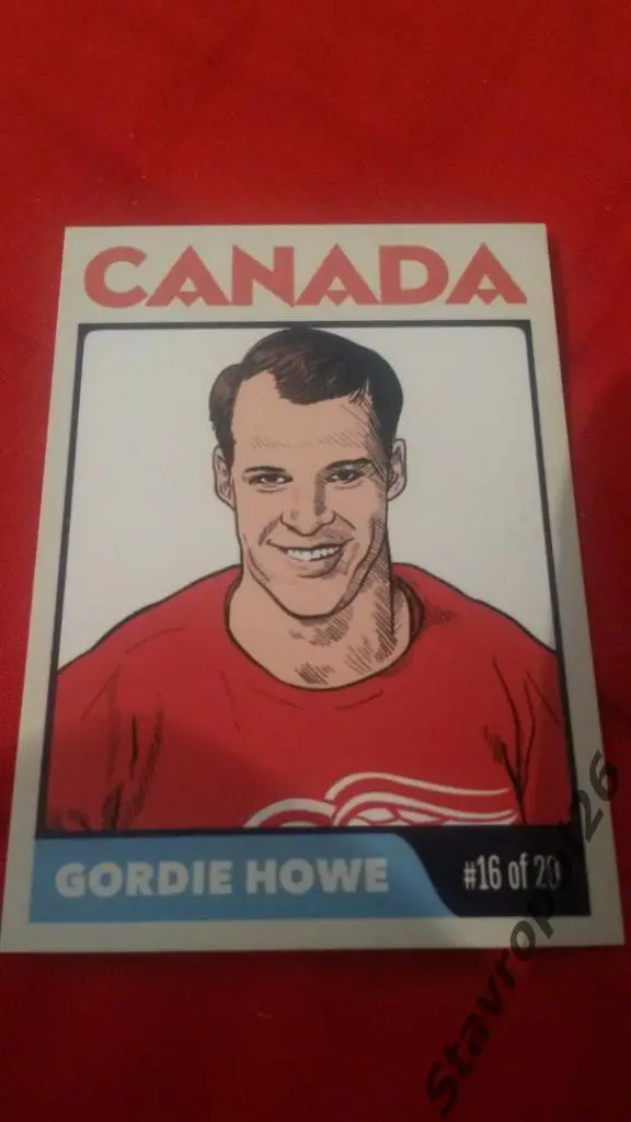 Хоккей. НХЛ. NHL. Gordie Howe Горди Хочу легенда НХЛ