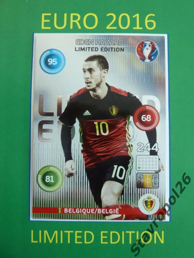 Limited Edition Panini Евро 2016. Adrenalyn X 6