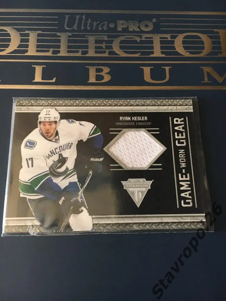 Хоккей. НХЛ. NHL Джерси НХЛ Райан Кесслер (Ванкувер)