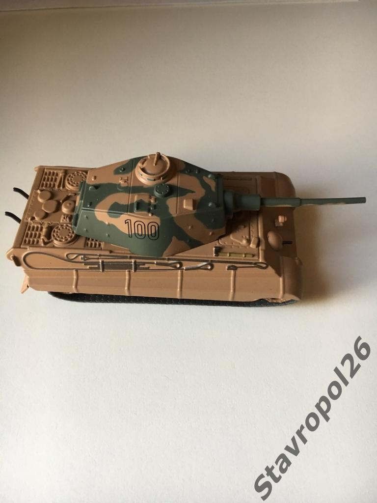 Модель немецкого танка Тигр 4