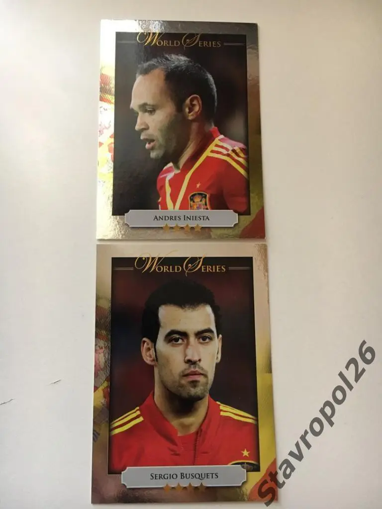 Великие игроки ФК Барселона. Редкие карточки Futera 2014 4