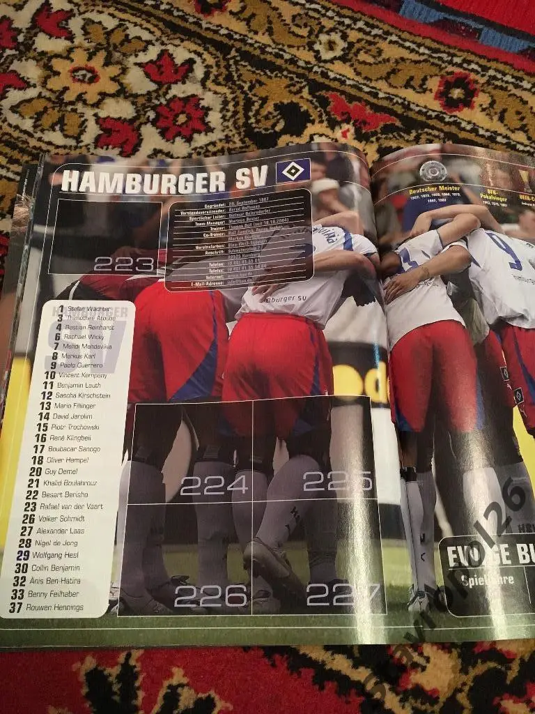 BUNDESLIGA 2006/2007 альбом + полный сет стикеров 4
