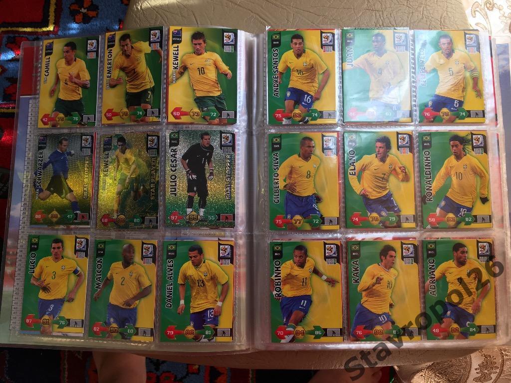 World Cup 2010 Adrenalyn XL Panini (полностью собранная коллекция карточек) 2
