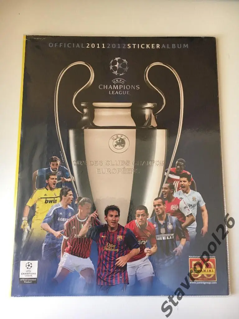 Panini Лига чемпионов 2011/2012 новый альбом