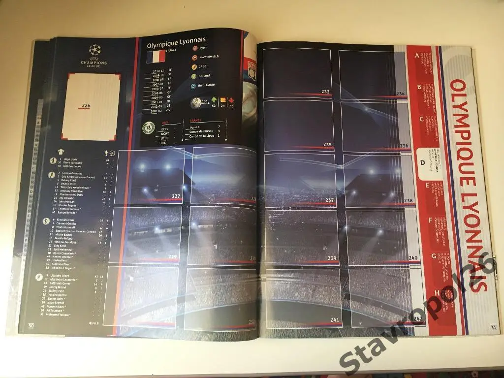 Panini Лига чемпионов 2011/2012 новый альбом 3
