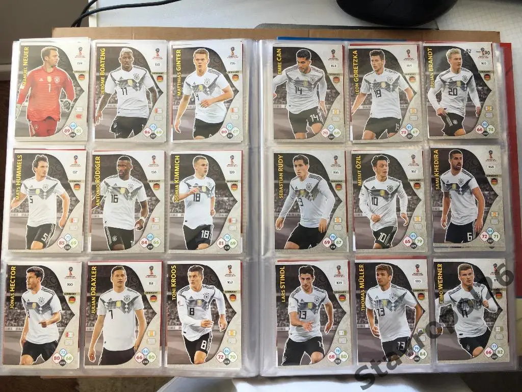 ЧМ2018 Сборная Германия (полный комплект team mate) 18 игроков
