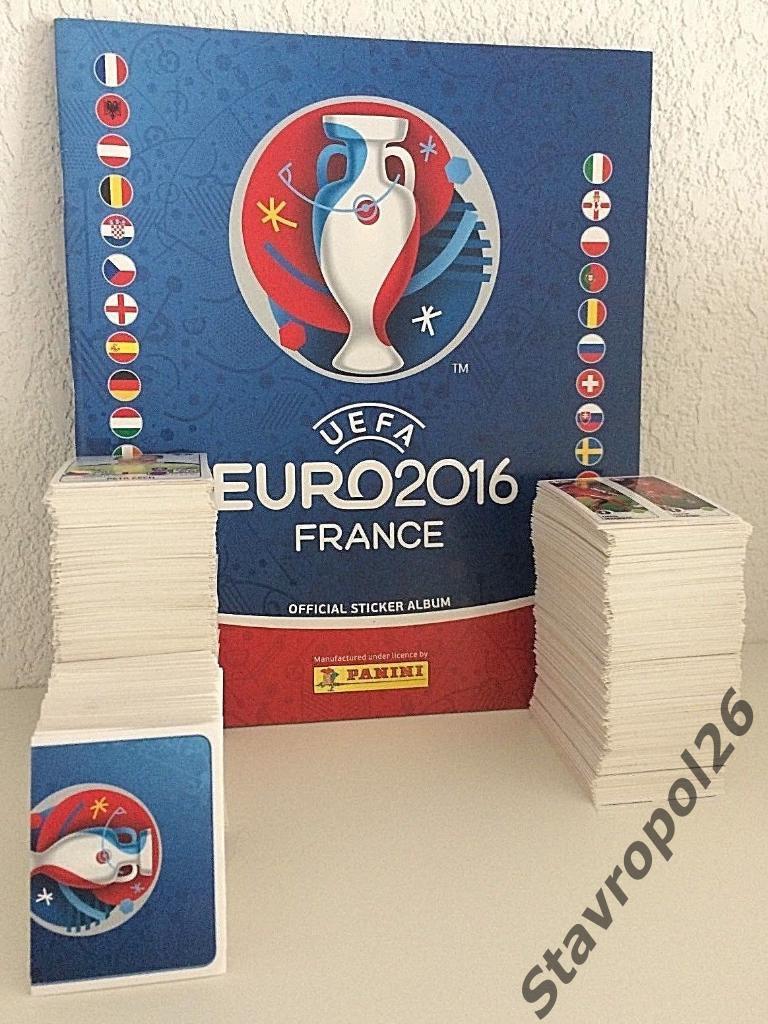 Panini. Чемпионат Европы 2016 . поштучно стикеры на выбор