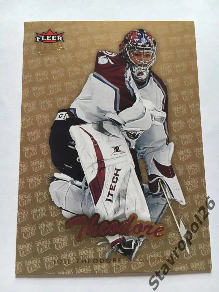 Хоккей. NHL. Jose Theodore (Colorado)