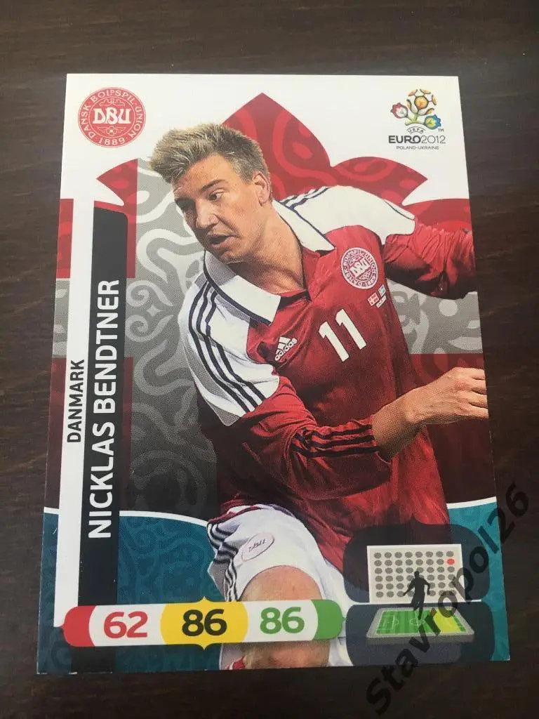 Панини. Сборная Дании. Чемпионат Европы 2012 3