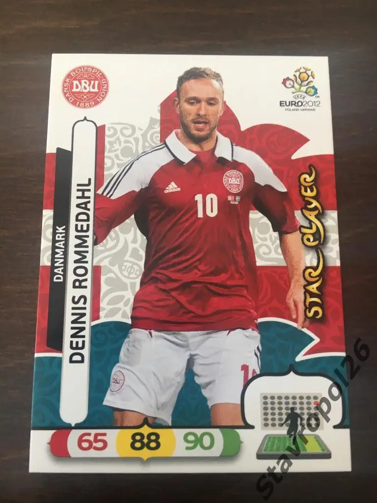Панини. Сборная Дании. Чемпионат Европы 2012 4