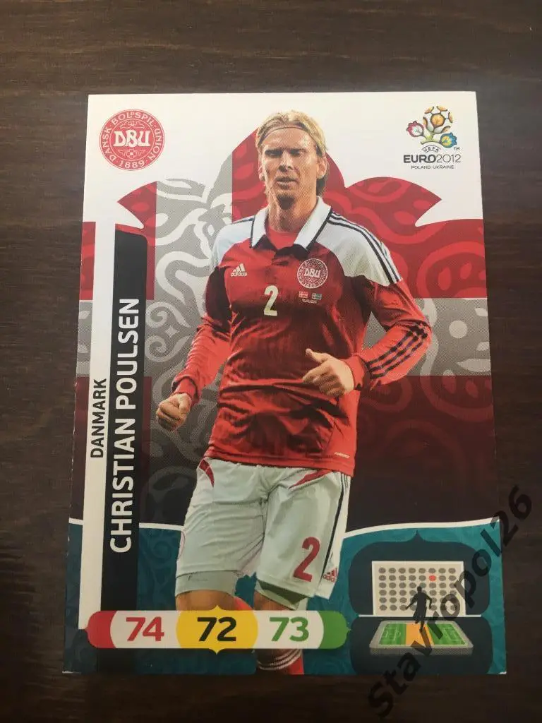 Панини. Сборная Дании. Чемпионат Европы 2012 5