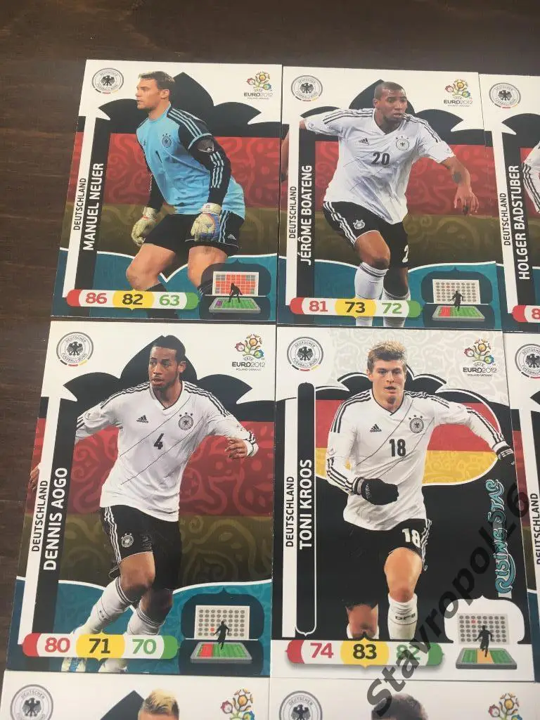 Футбол.Панини. Сборная Германии. Чемпионат Европы 2012 1