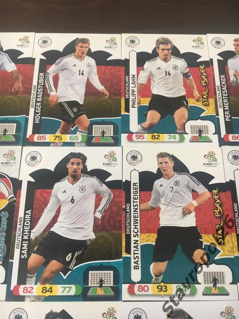 Футбол.Панини. Сборная Германии. Чемпионат Европы 2012 2