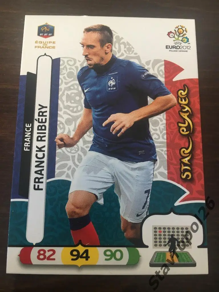 Панини. Сборная Франции. Чемпионат Европы 2012 1