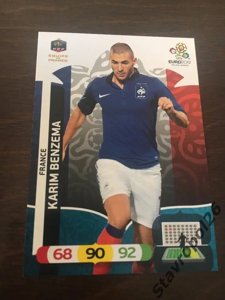 Панини. Сборная Франции. Чемпионат Европы 2012 3