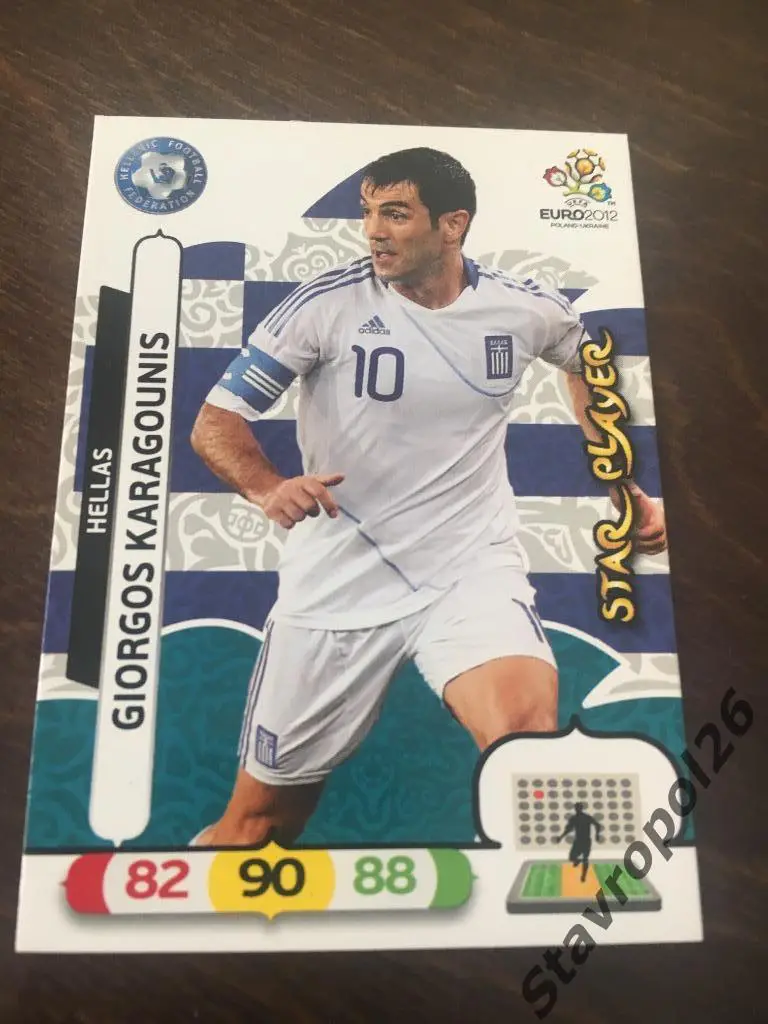 Панини. Сборная Греции. Чемпионат Европы 2012 1