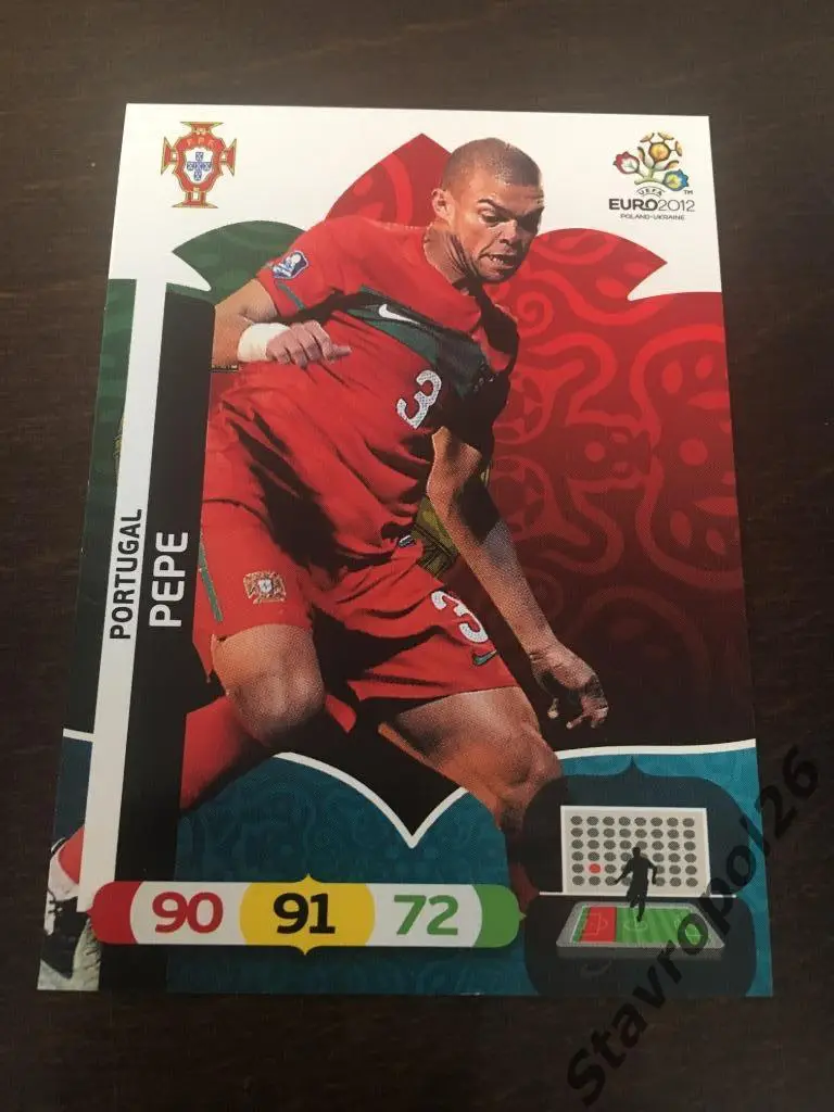 Панини. Сборная Португалии. Чемпионат Европы 2012 5