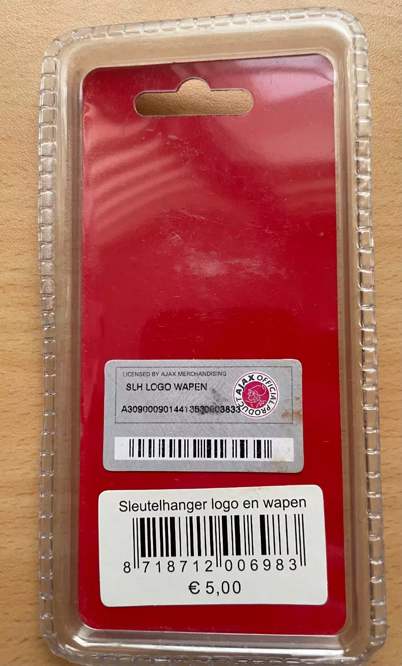 Брелок оригинальный Аякс Ajax 1