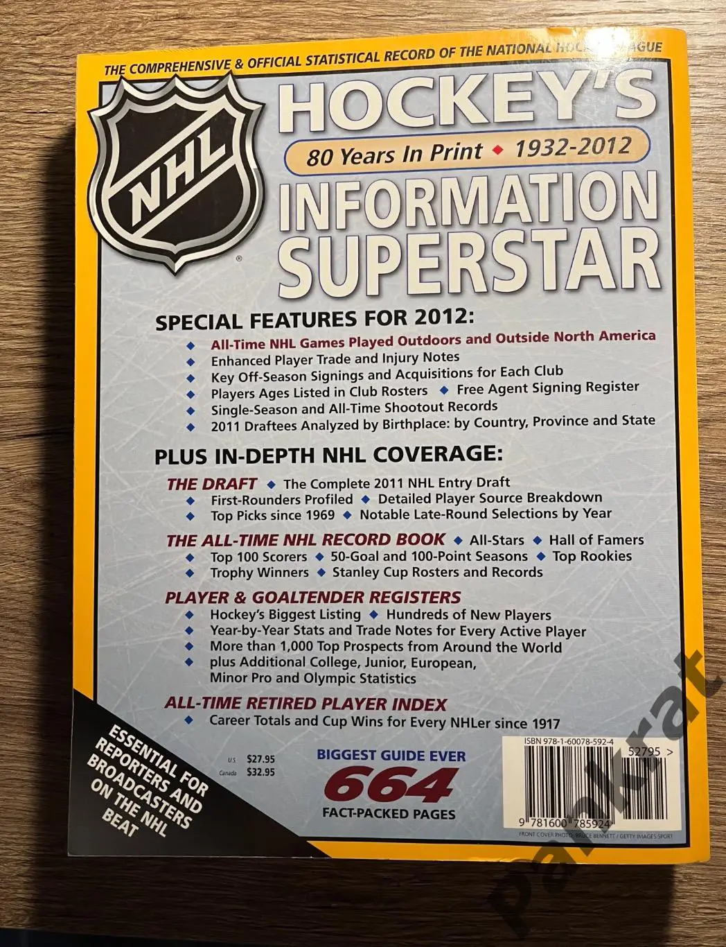 Официальный ежегодник НХЛ 2012 | NHL Official Guide & Record Book 2012 4