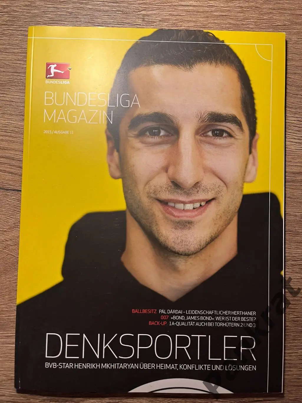 Бундеслига журнал. Ноябрь 2015. ГЕНРИХ МХИТАРЯН