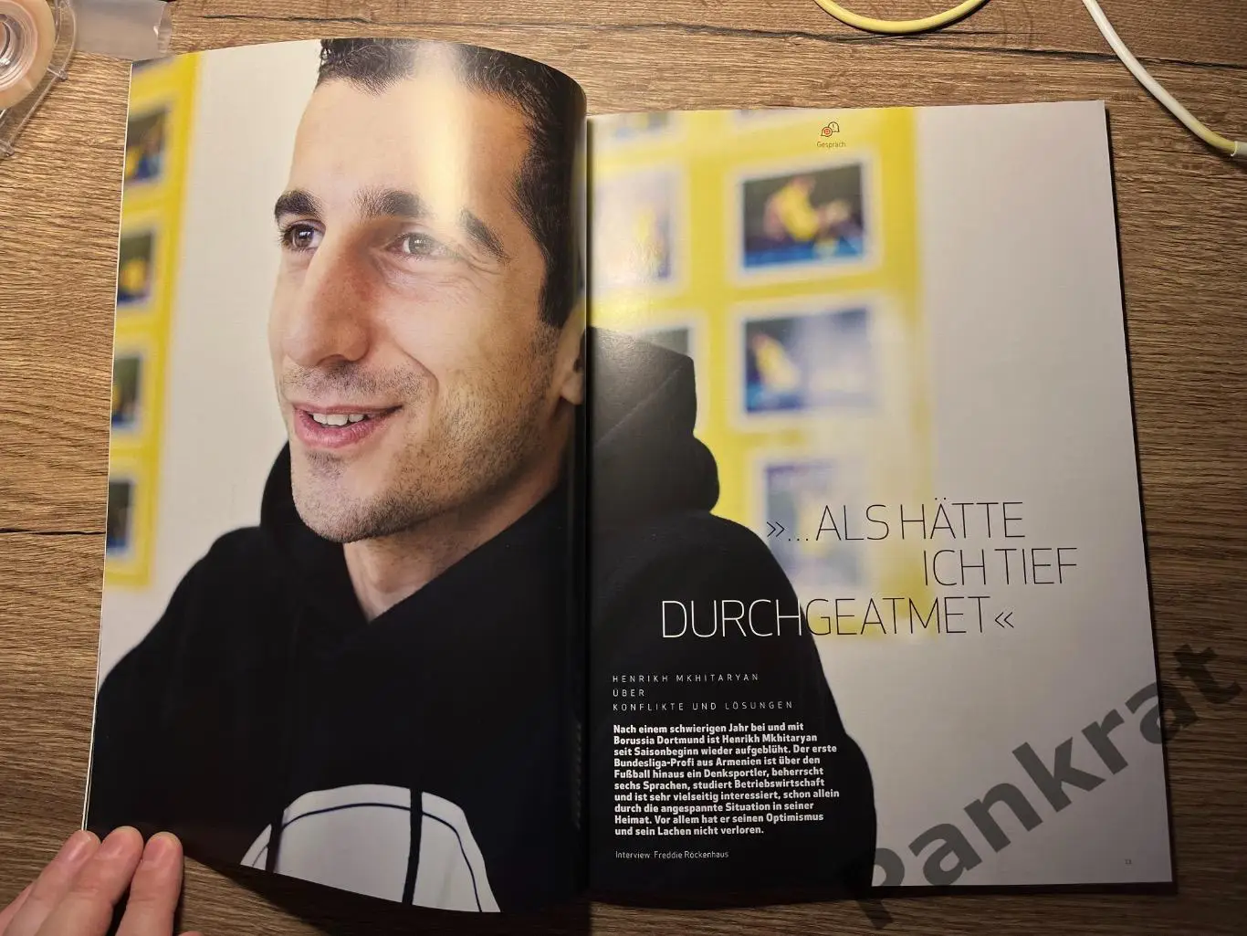 Бундеслига журнал. Ноябрь 2015. ГЕНРИХ МХИТАРЯН 1