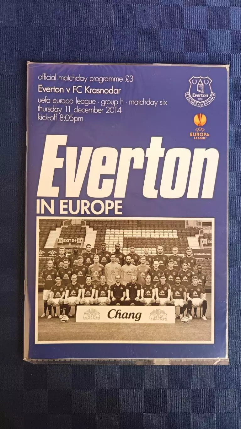 Эвертон Англия - Краснодар 2014