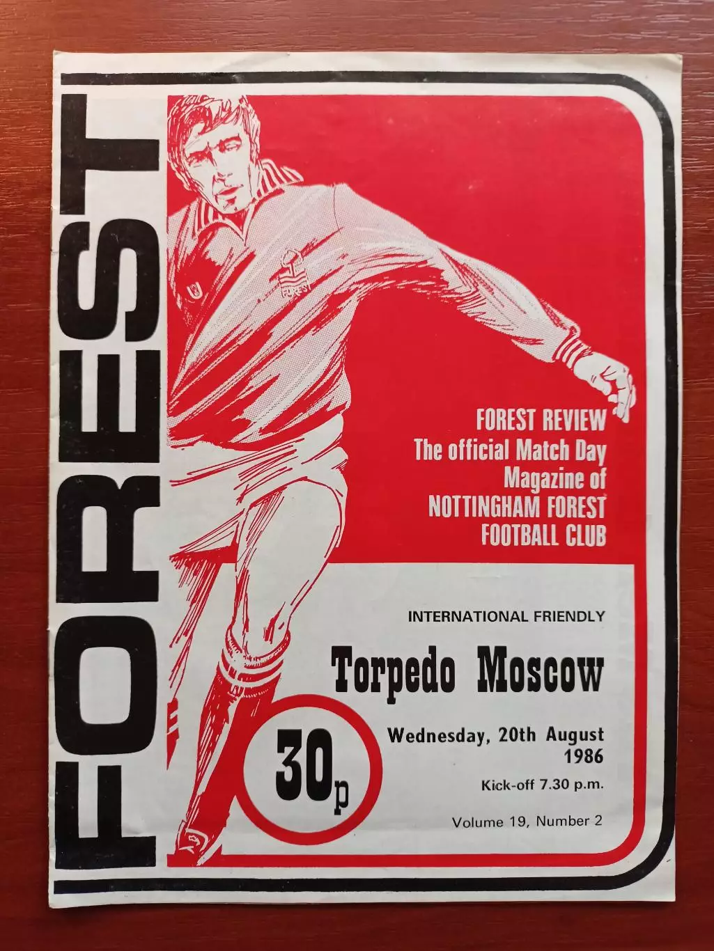 Ноттингем Форест - Торпедо Москва 1986