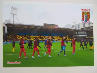 Открытка футбол Уотфорд Стадион Уикаридж Роуд 2022 (S-00)